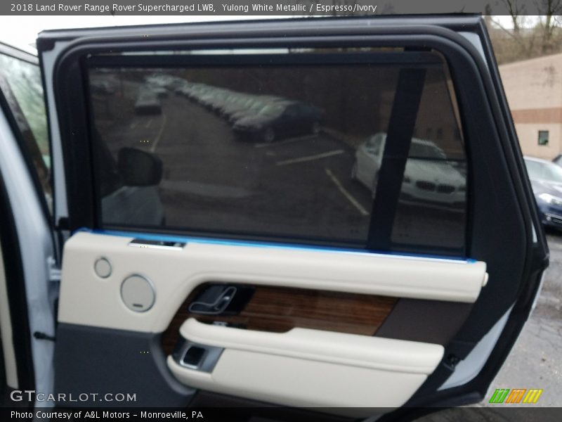 Yulong White Metallic / Espresso/Ivory 2018 Land Rover Range Rover Supercharged LWB