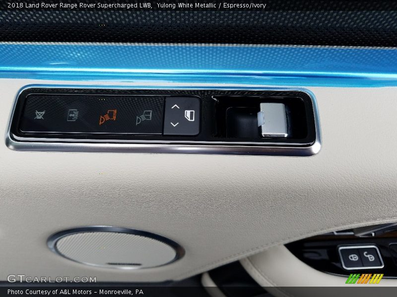 Controls of 2018 Range Rover Supercharged LWB