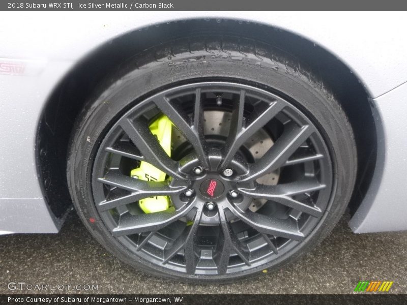 Ice Silver Metallic / Carbon Black 2018 Subaru WRX STI