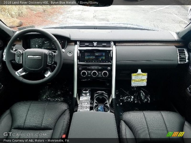 Byron Blue Metallic / Ebony/Ebony 2018 Land Rover Discovery HSE