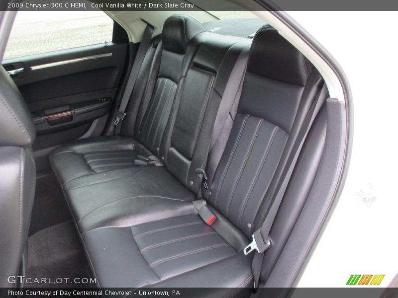 Cool Vanilla White / Dark Slate Gray 2009 Chrysler 300 C HEMI