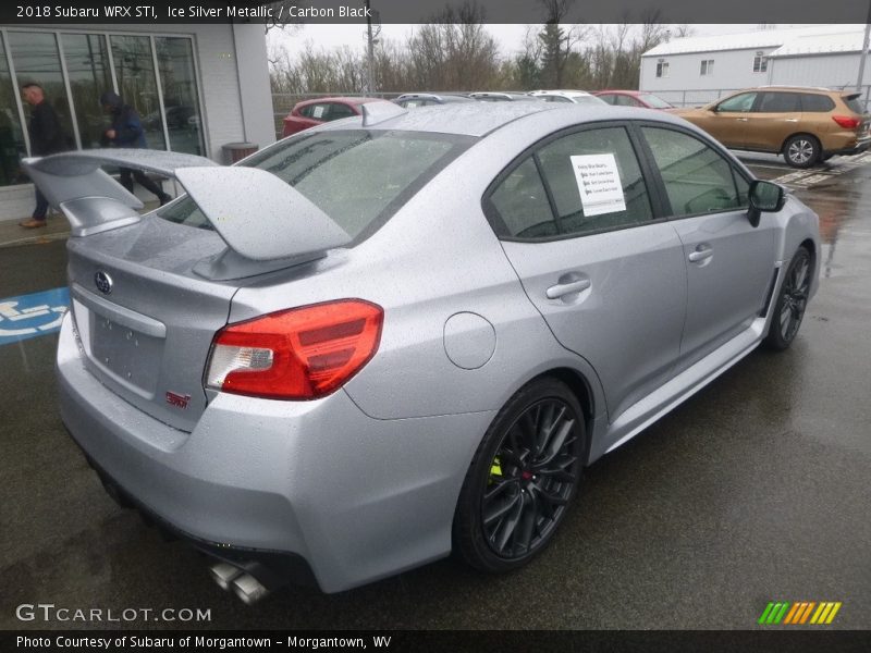 Ice Silver Metallic / Carbon Black 2018 Subaru WRX STI