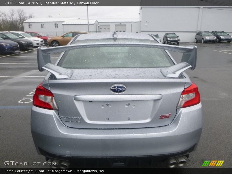 Ice Silver Metallic / Carbon Black 2018 Subaru WRX STI