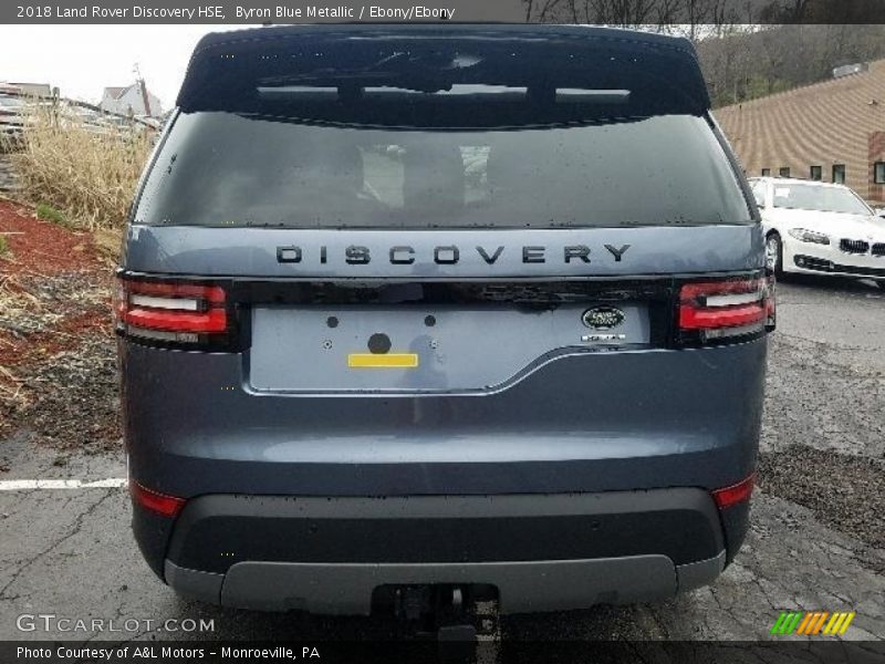 Byron Blue Metallic / Ebony/Ebony 2018 Land Rover Discovery HSE