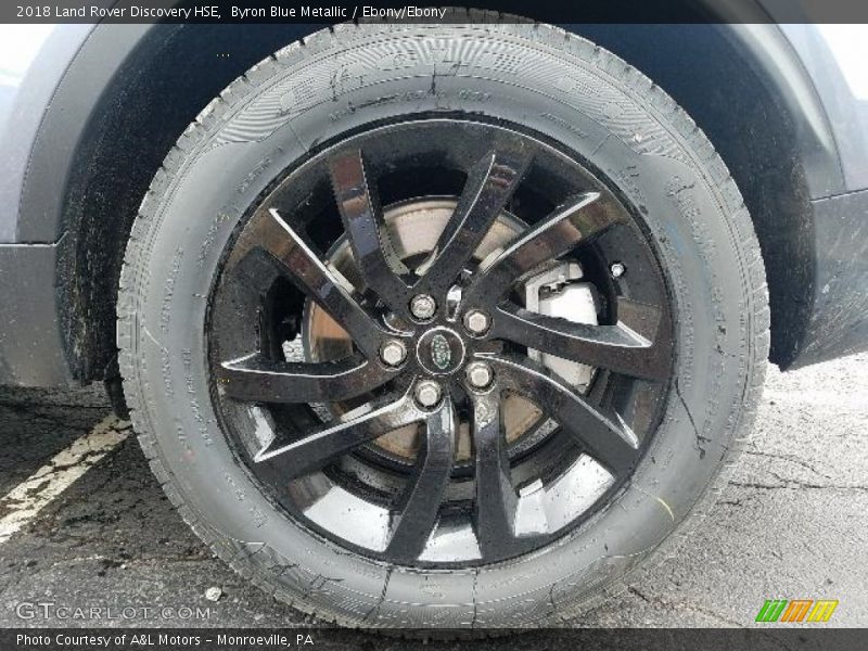 Byron Blue Metallic / Ebony/Ebony 2018 Land Rover Discovery HSE