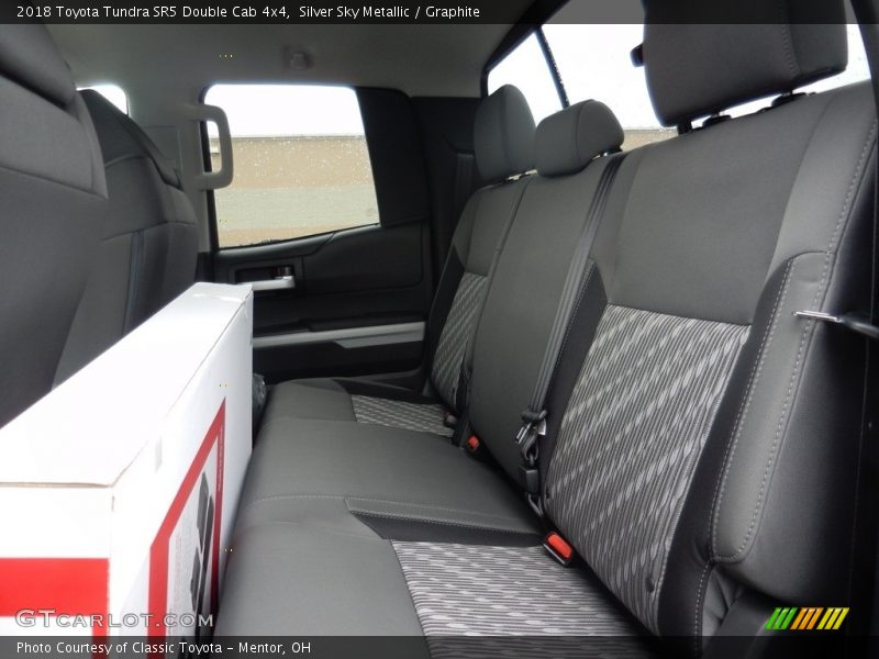 Silver Sky Metallic / Graphite 2018 Toyota Tundra SR5 Double Cab 4x4