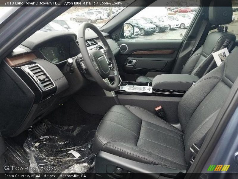Byron Blue Metallic / Ebony/Ebony 2018 Land Rover Discovery HSE