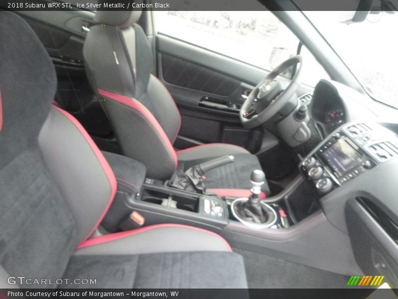 Front Seat of 2018 WRX STI