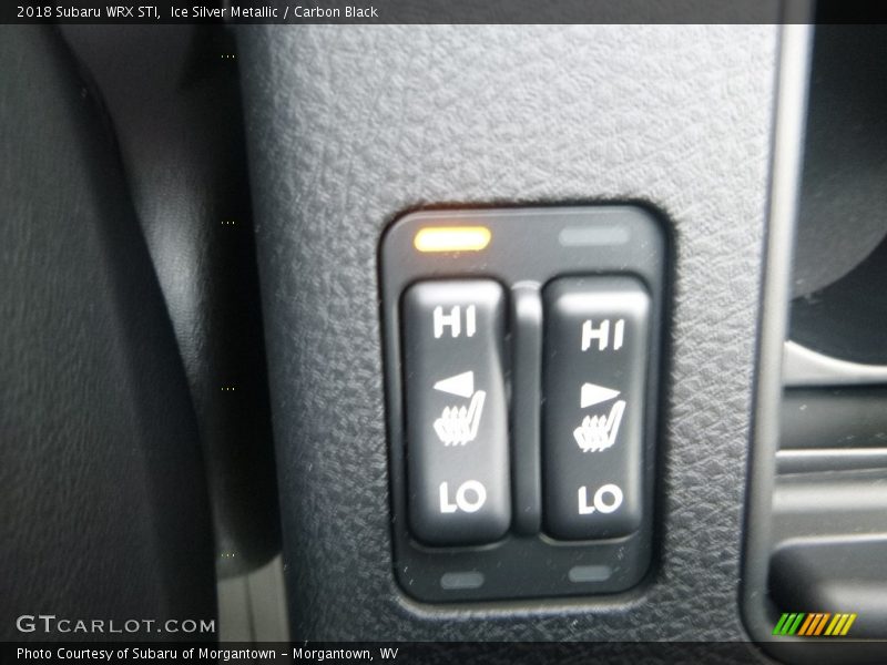 Ice Silver Metallic / Carbon Black 2018 Subaru WRX STI