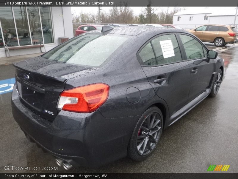 Dark Gray Metallic / Carbon Black 2018 Subaru WRX Premium