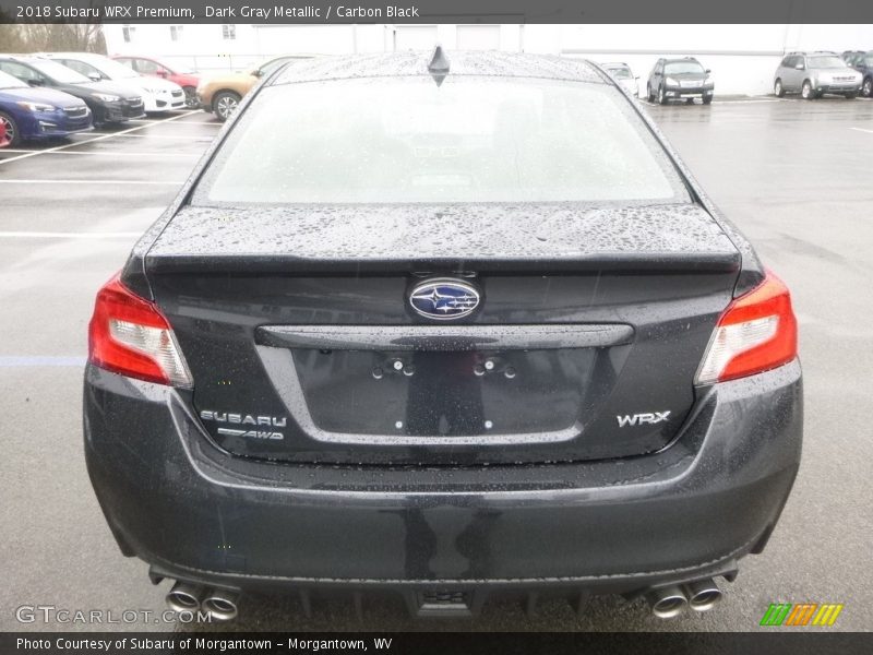 Dark Gray Metallic / Carbon Black 2018 Subaru WRX Premium