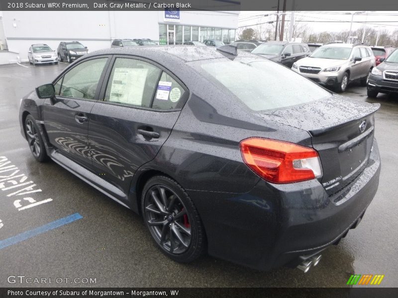 Dark Gray Metallic / Carbon Black 2018 Subaru WRX Premium