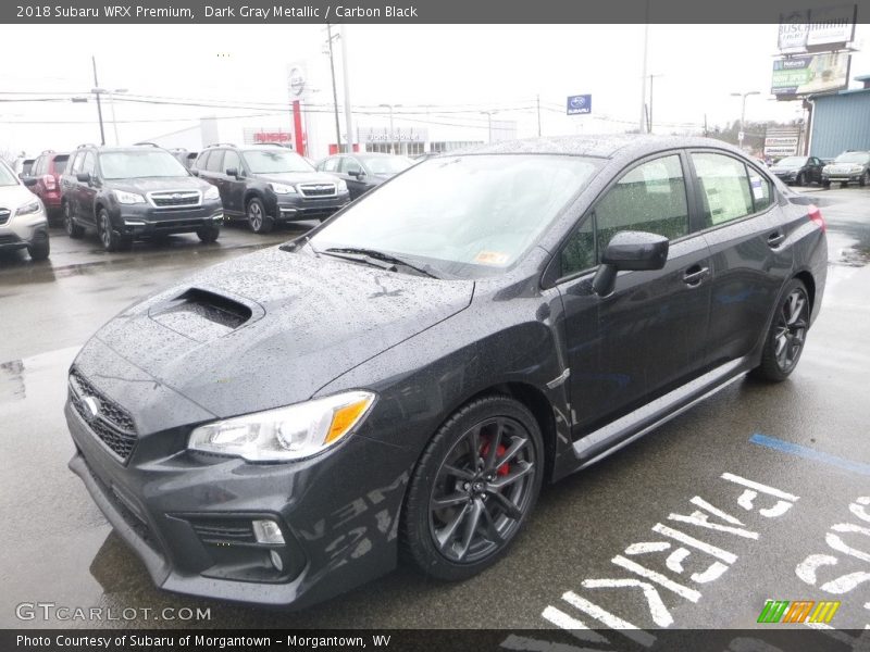 Dark Gray Metallic / Carbon Black 2018 Subaru WRX Premium