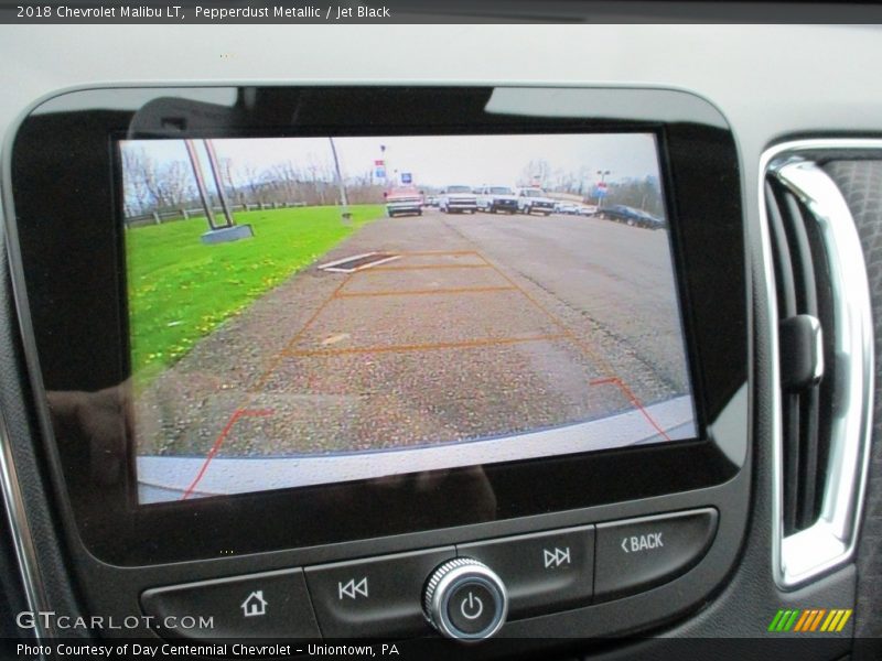 Pepperdust Metallic / Jet Black 2018 Chevrolet Malibu LT