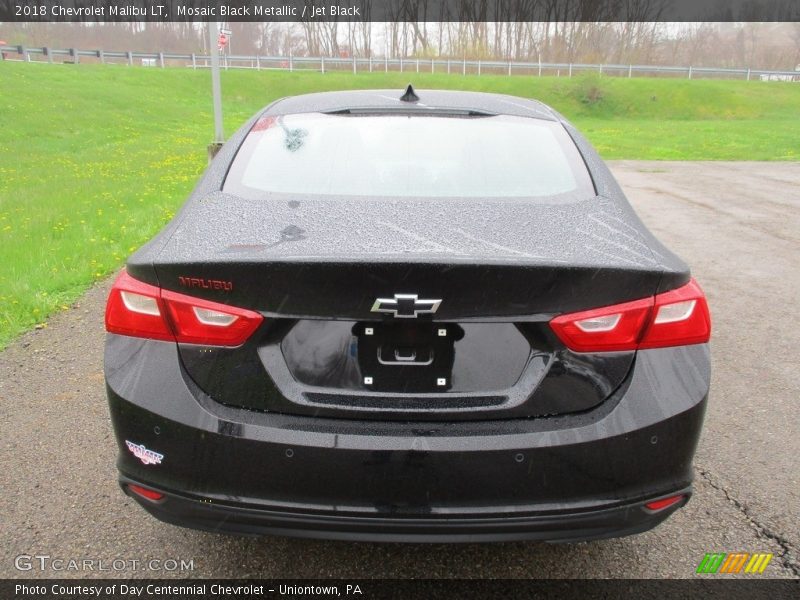 Mosaic Black Metallic / Jet Black 2018 Chevrolet Malibu LT