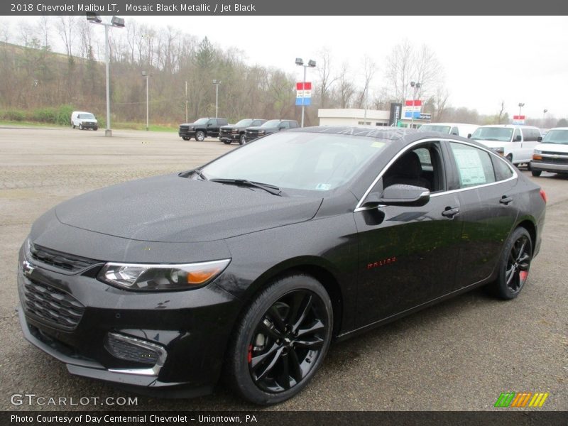 Mosaic Black Metallic / Jet Black 2018 Chevrolet Malibu LT