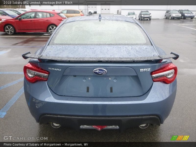 Heritage Blue / Black 2018 Subaru BRZ Limited