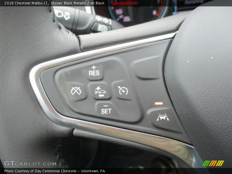 Mosaic Black Metallic / Jet Black 2018 Chevrolet Malibu LT