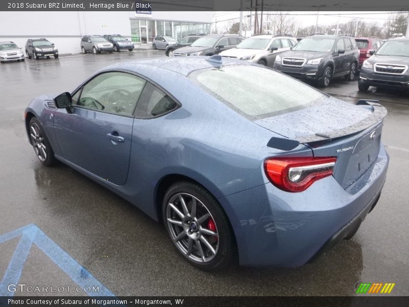 Heritage Blue / Black 2018 Subaru BRZ Limited