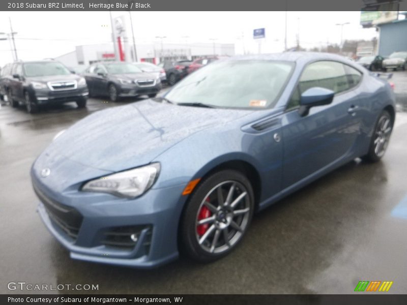Heritage Blue / Black 2018 Subaru BRZ Limited