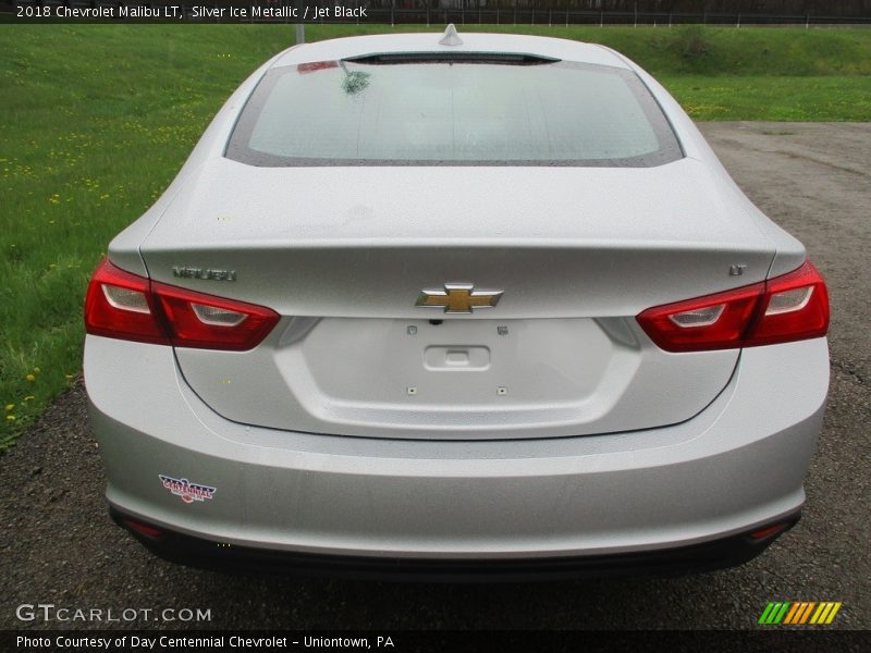 Silver Ice Metallic / Jet Black 2018 Chevrolet Malibu LT
