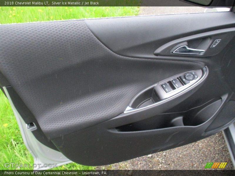 Silver Ice Metallic / Jet Black 2018 Chevrolet Malibu LT