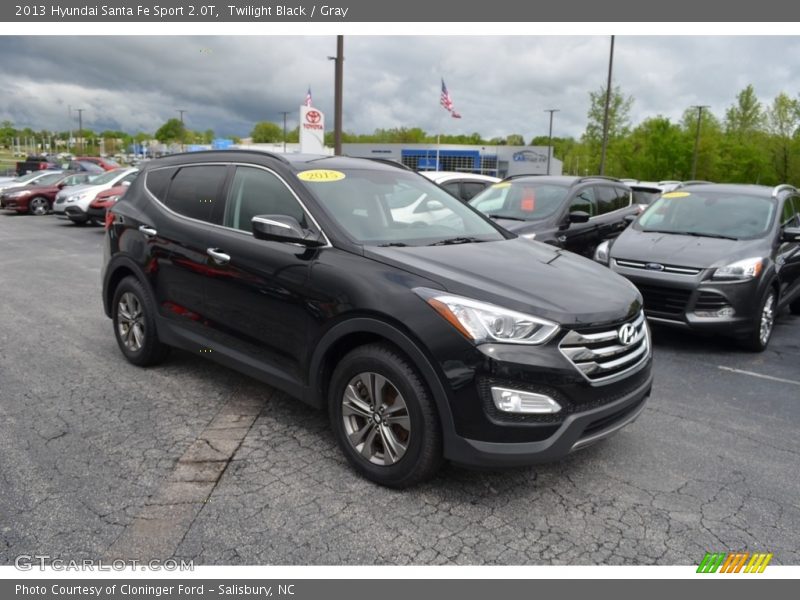 Twilight Black / Gray 2013 Hyundai Santa Fe Sport 2.0T