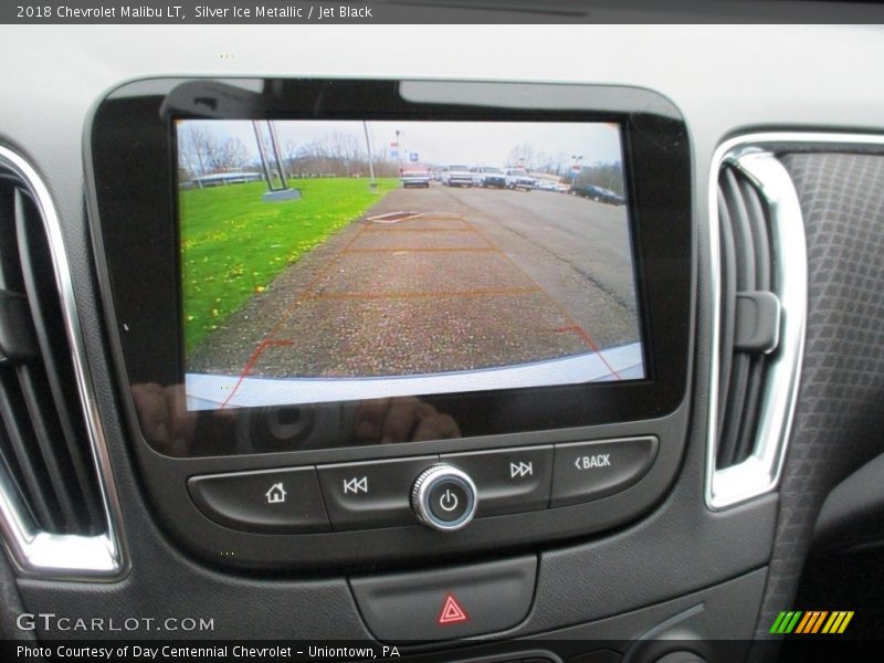 Silver Ice Metallic / Jet Black 2018 Chevrolet Malibu LT
