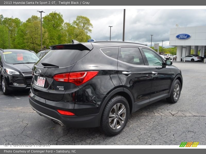 Twilight Black / Gray 2013 Hyundai Santa Fe Sport 2.0T