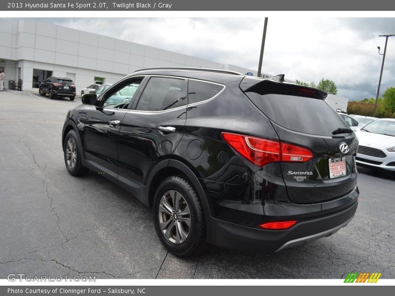 Twilight Black / Gray 2013 Hyundai Santa Fe Sport 2.0T