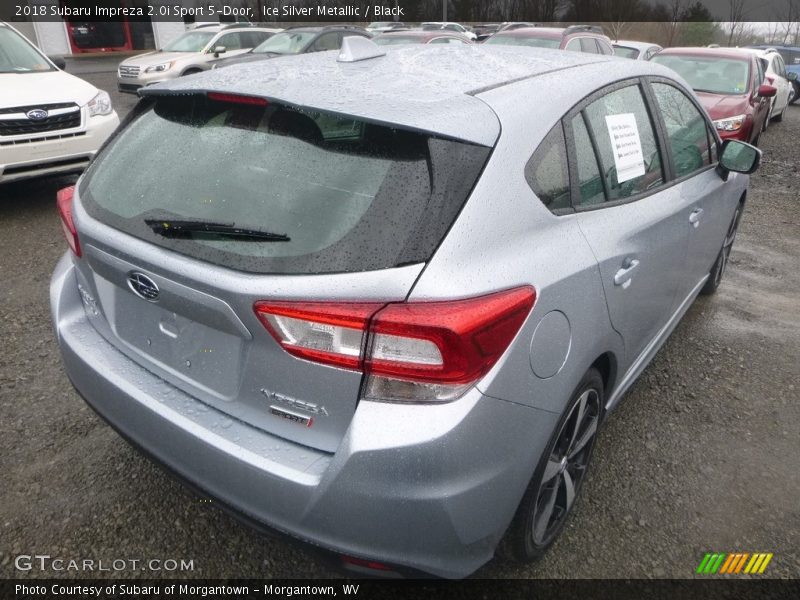 Ice Silver Metallic / Black 2018 Subaru Impreza 2.0i Sport 5-Door