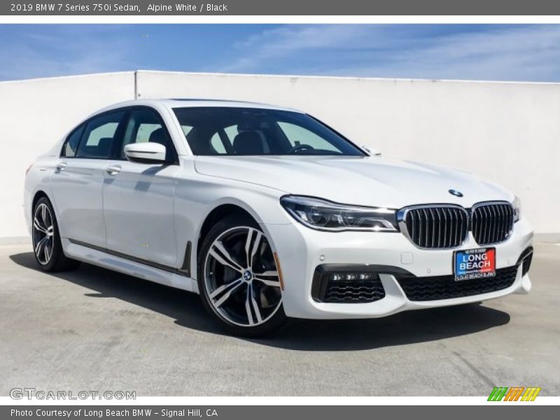 Front 3/4 View of 2019 7 Series 750i Sedan