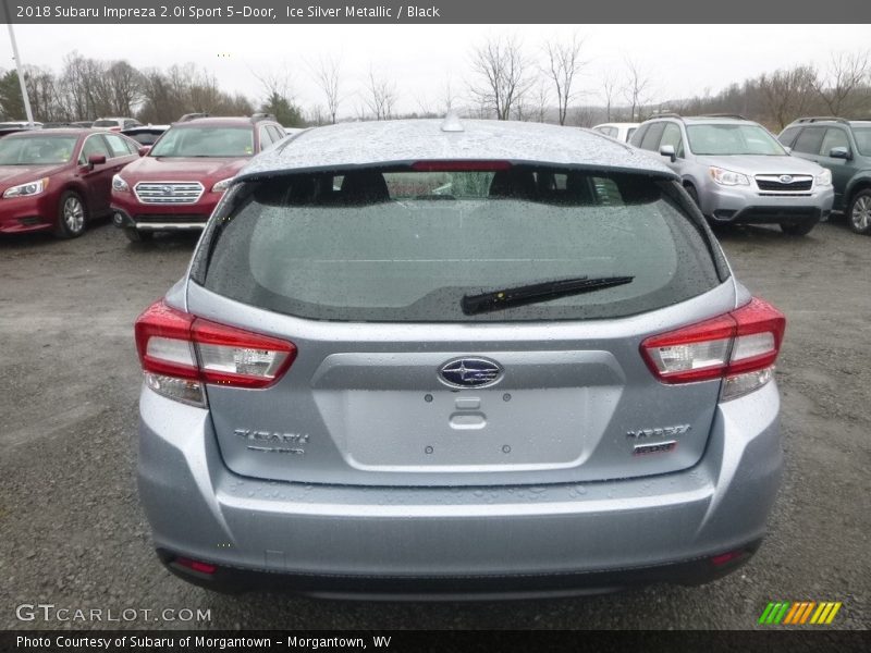Ice Silver Metallic / Black 2018 Subaru Impreza 2.0i Sport 5-Door