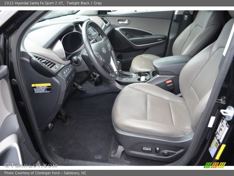Twilight Black / Gray 2013 Hyundai Santa Fe Sport 2.0T