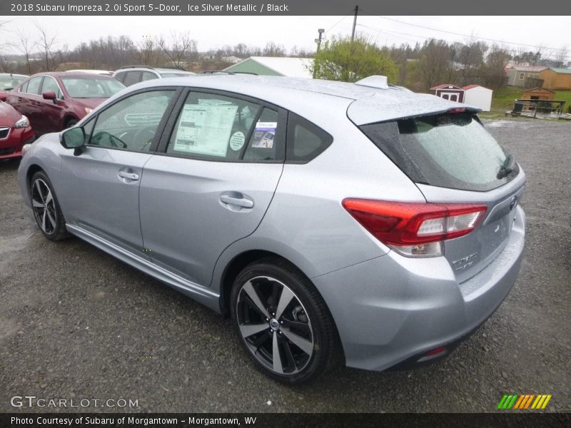 Ice Silver Metallic / Black 2018 Subaru Impreza 2.0i Sport 5-Door