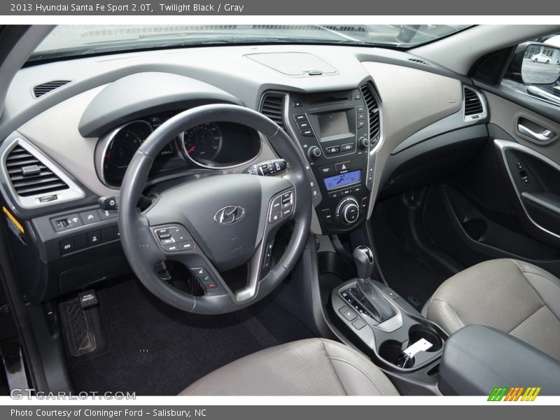 Twilight Black / Gray 2013 Hyundai Santa Fe Sport 2.0T