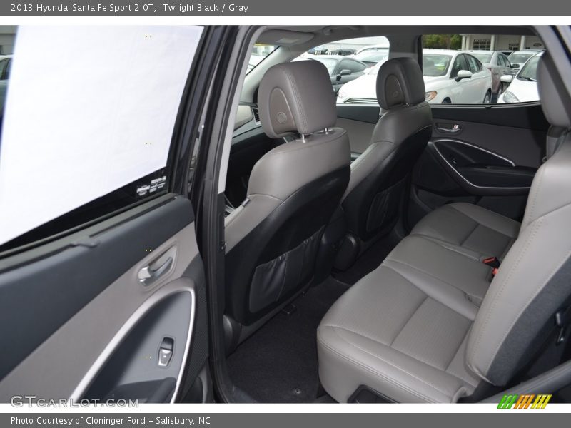 Twilight Black / Gray 2013 Hyundai Santa Fe Sport 2.0T