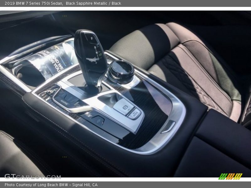 Black Sapphire Metallic / Black 2019 BMW 7 Series 750i Sedan
