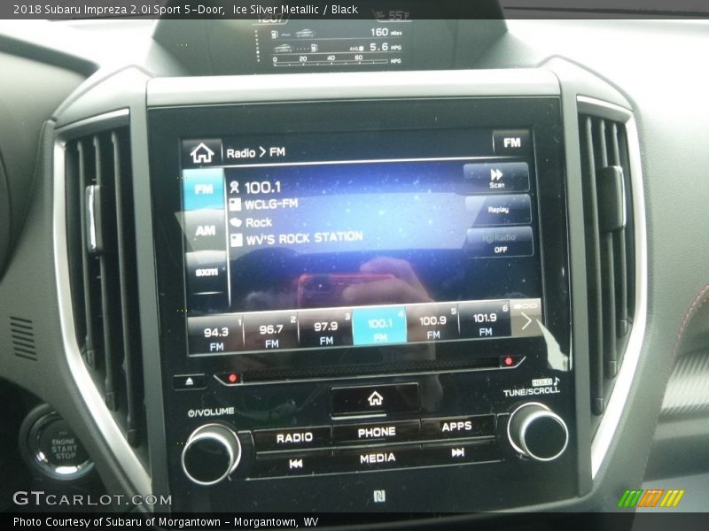Ice Silver Metallic / Black 2018 Subaru Impreza 2.0i Sport 5-Door