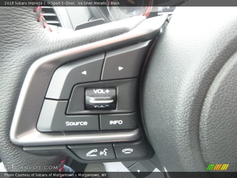 Controls of 2018 Impreza 2.0i Sport 5-Door