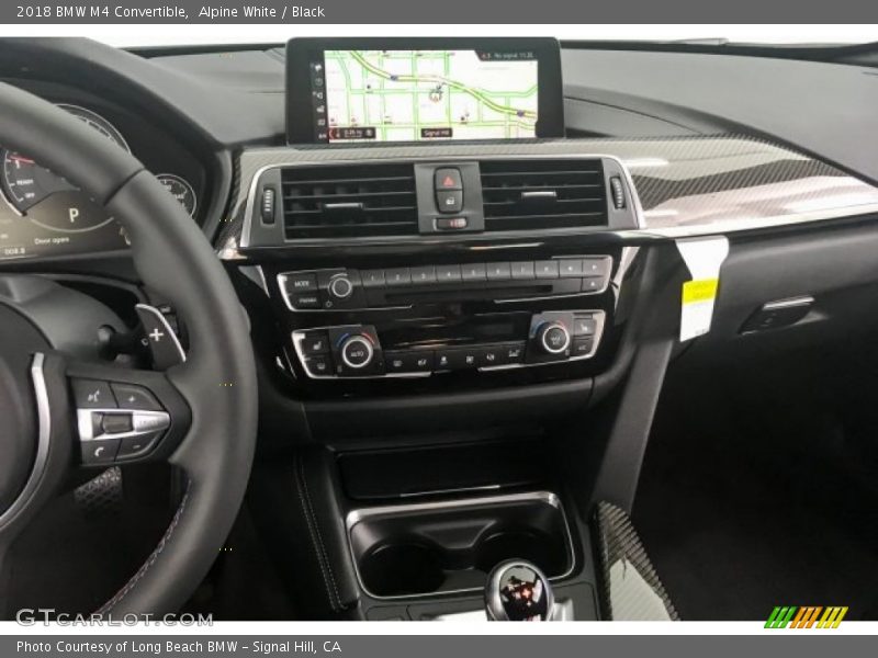 Controls of 2018 M4 Convertible