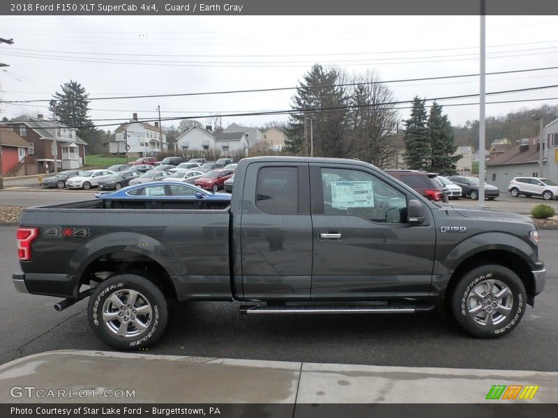 Guard / Earth Gray 2018 Ford F150 XLT SuperCab 4x4