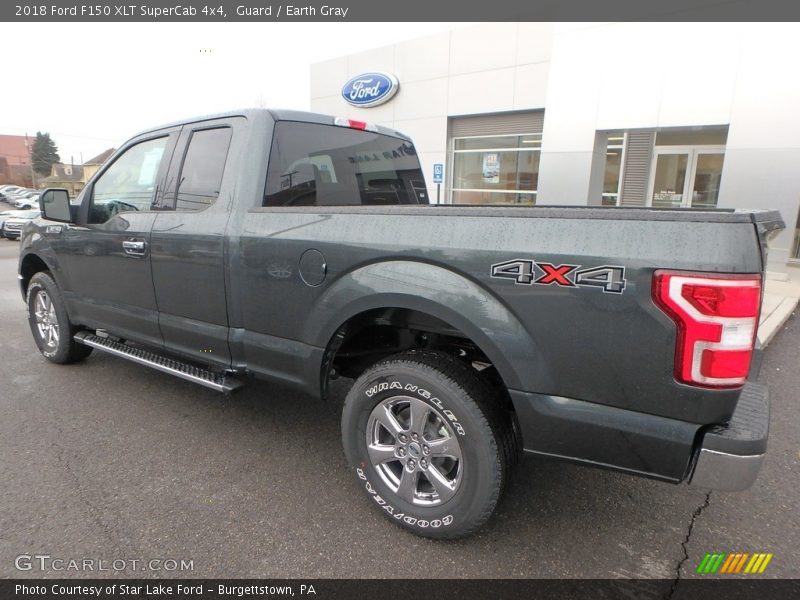 Guard / Earth Gray 2018 Ford F150 XLT SuperCab 4x4