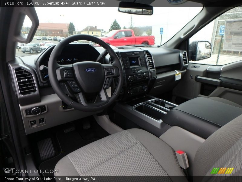 Guard / Earth Gray 2018 Ford F150 XLT SuperCab 4x4