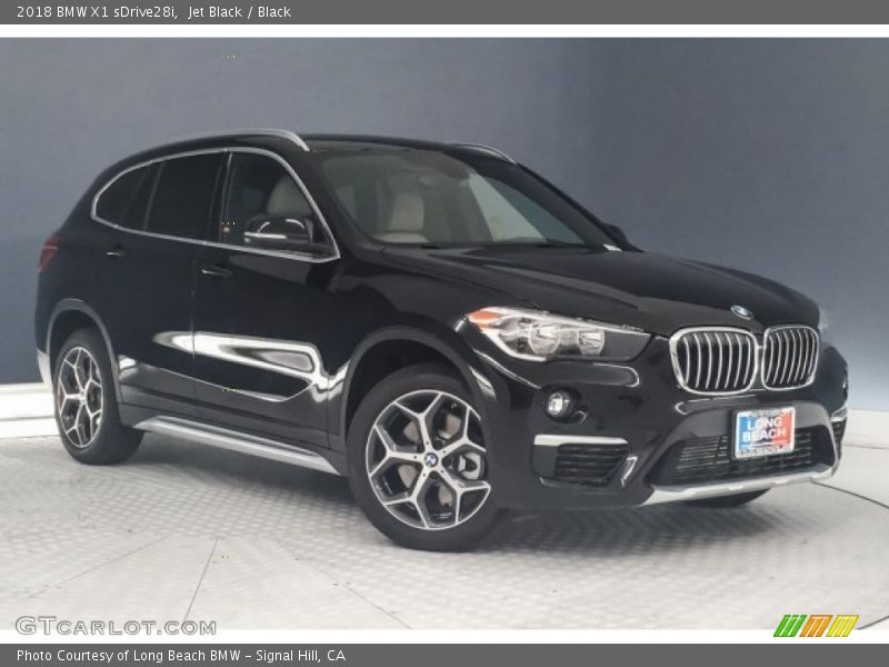Jet Black / Black 2018 BMW X1 sDrive28i