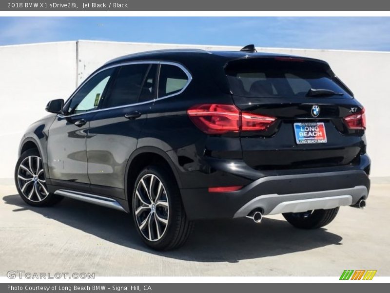 Jet Black / Black 2018 BMW X1 sDrive28i