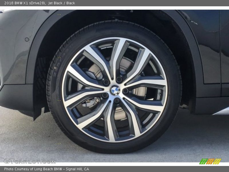 Jet Black / Black 2018 BMW X1 sDrive28i