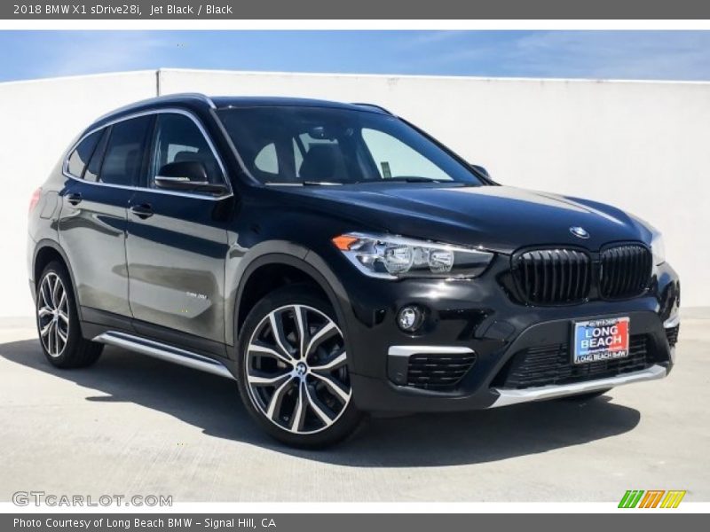 Jet Black / Black 2018 BMW X1 sDrive28i