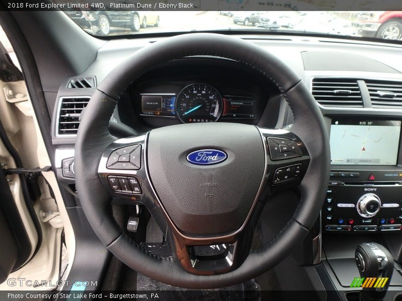  2018 Explorer Limited 4WD Steering Wheel