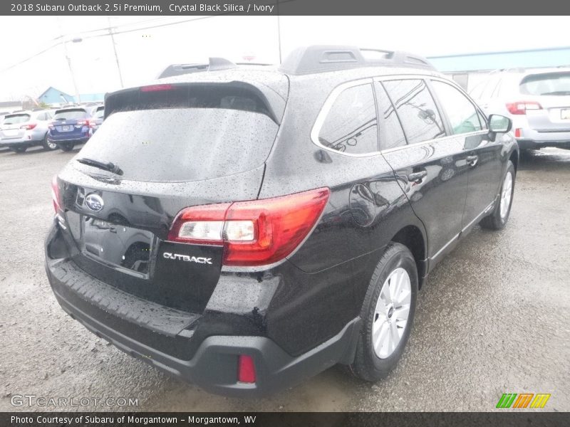 Crystal Black Silica / Ivory 2018 Subaru Outback 2.5i Premium